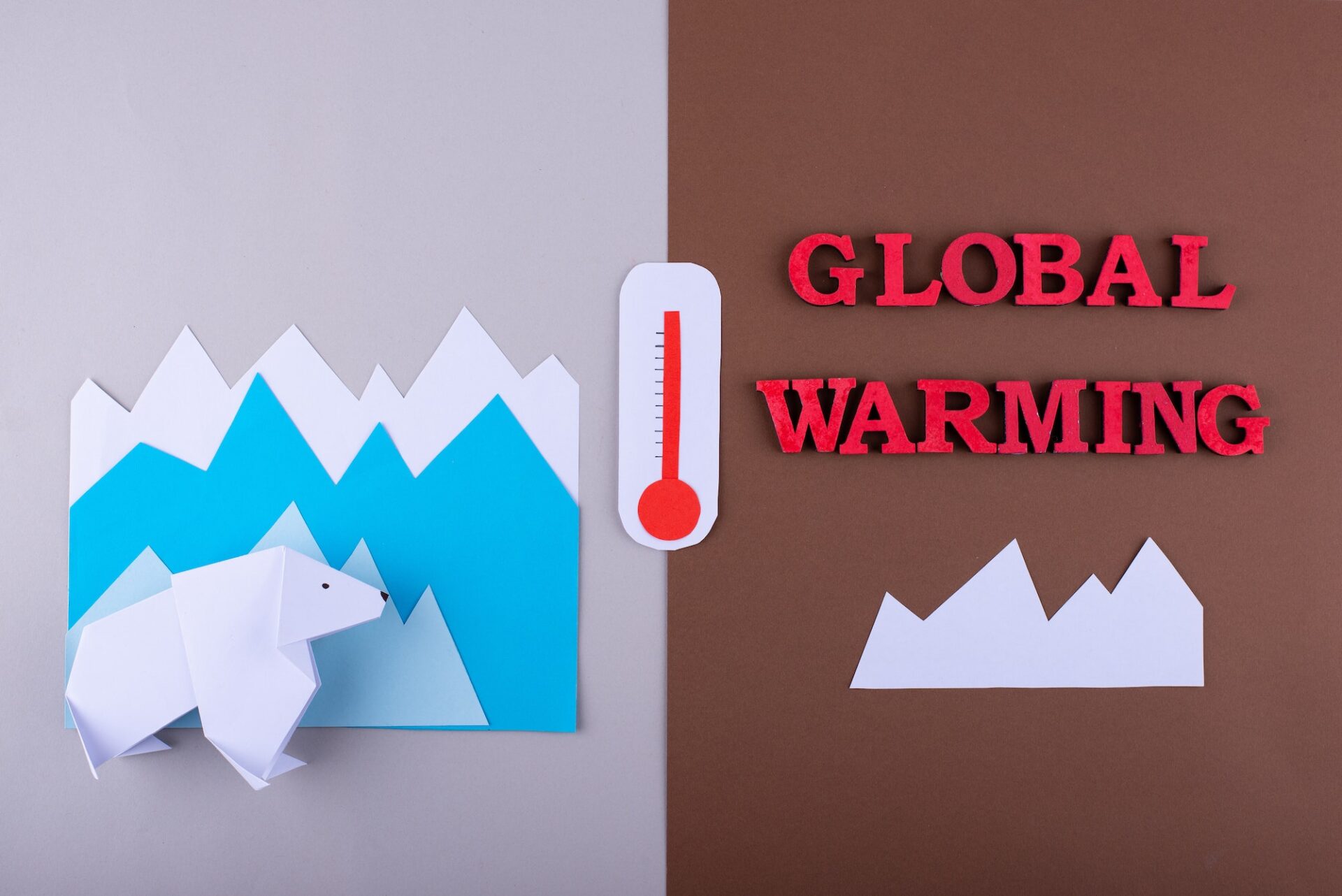 Global warming and climate change concept