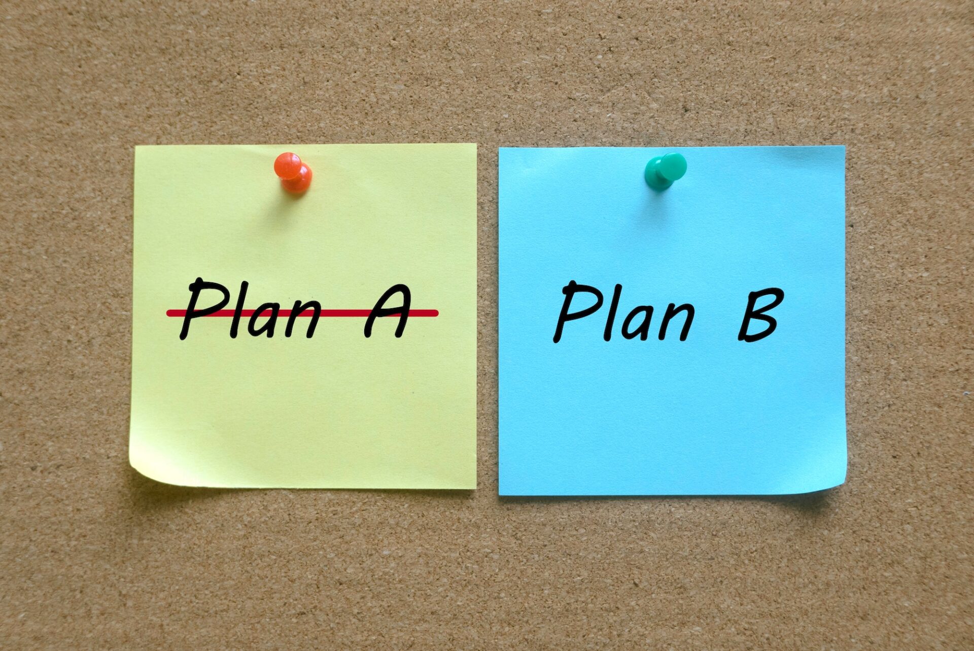 Plan A and Plan B