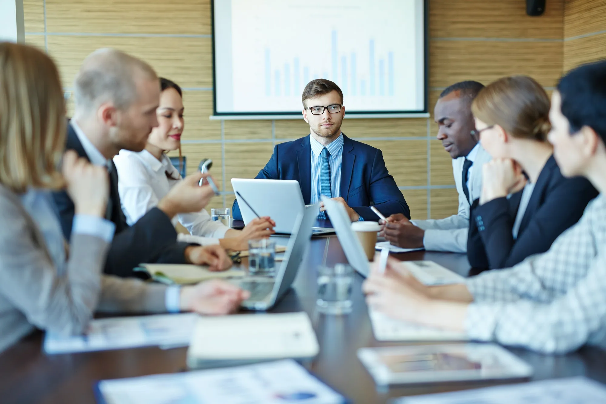 People at board room