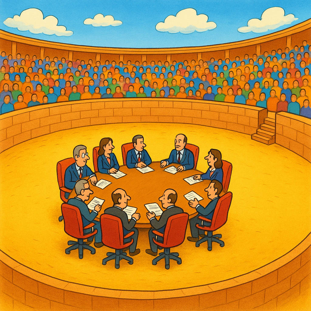 Waarom sterke raden van bestuur lijken op een arena