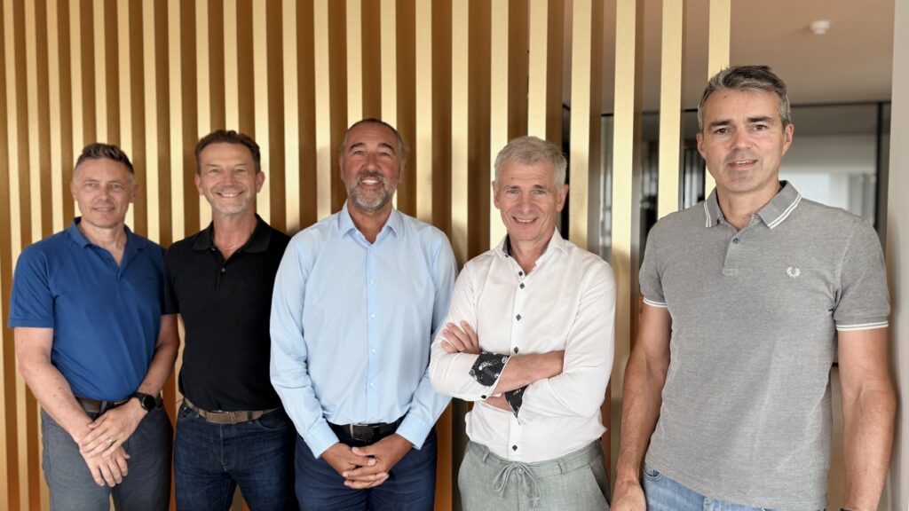 Paybix BartSlaetsCTOenco founderPetersJongersnieuwlidRvBGuyColmanvoorzitterRvBKrisVinckierlidvandeRvBbestuurHansJorisCEOenco founder